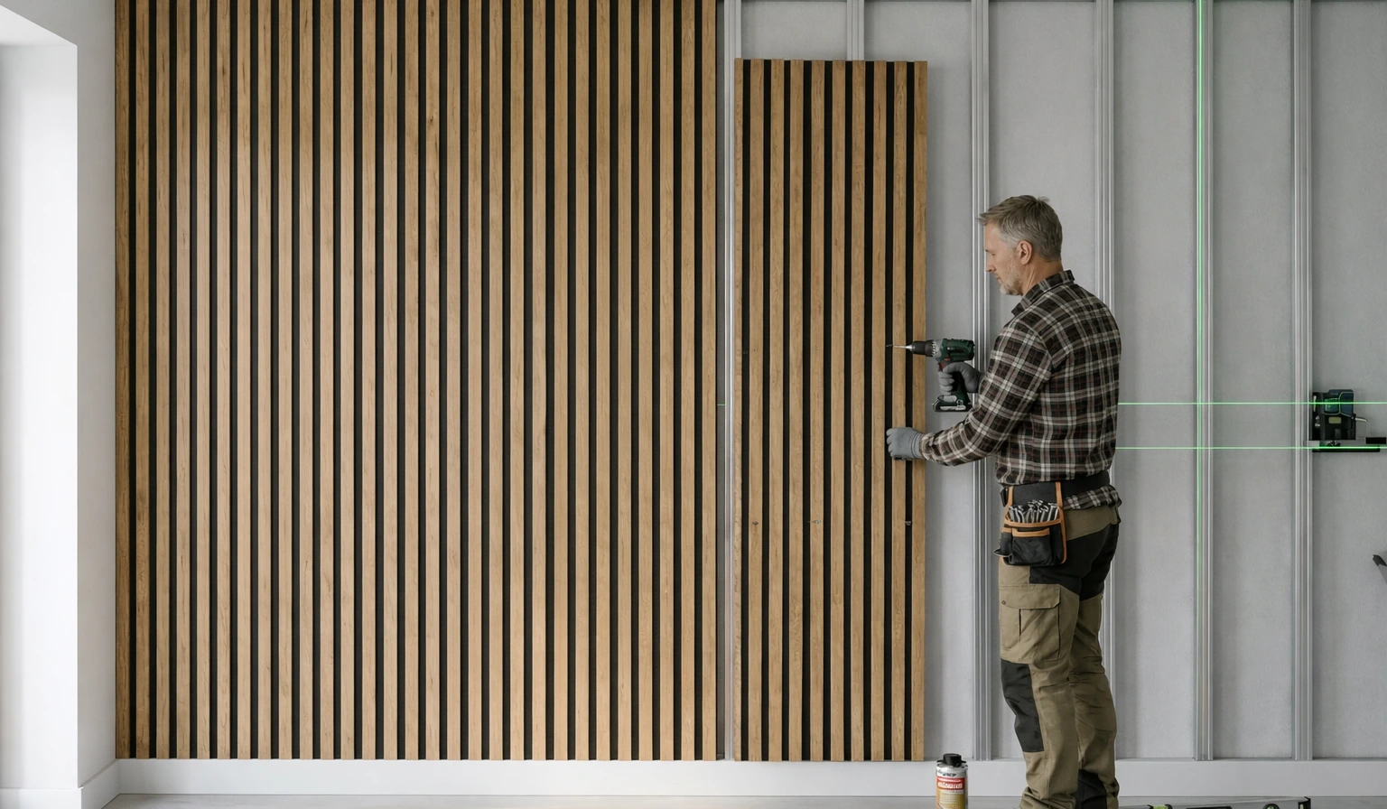 Lamele ścienne – montaż krok po kroku. Poradnik DIY – okładka