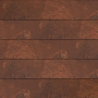 Próbka elewacji Corten